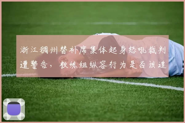 浙江稠州替补席集体起身怒吼裁判遭警告,教练组纵容行为是否该追加处罚?