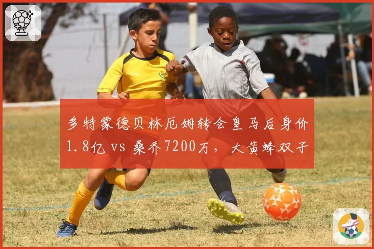 多特蒙德贝林厄姆转会皇马后身价1.8亿 vs 桑乔7200万,大黄蜂双子星转会费涨幅对比